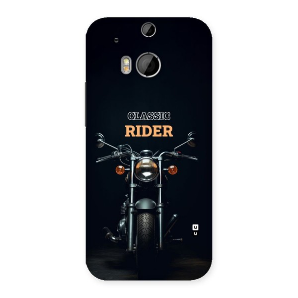 Classic RIder Back Case for One M8