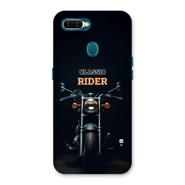 Classic RIder Back Case for Oppo A12