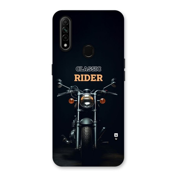 Classic RIder Back Case for Oppo A31