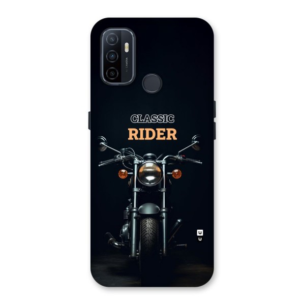 Classic RIder Back Case for Oppo A33 (2020)