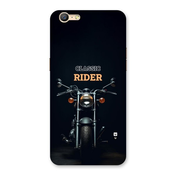 Classic RIder Back Case for Oppo A39