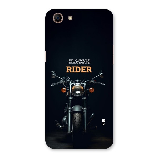 Classic RIder Back Case for Oppo A83 (2018)