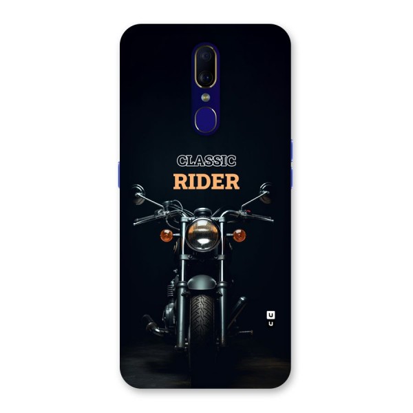 Classic RIder Back Case for Oppo A9