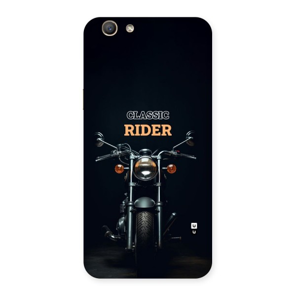 Classic RIder Back Case for Oppo F1s