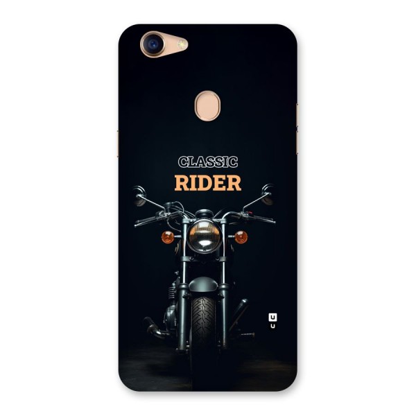 Classic RIder Back Case for Oppo F5
