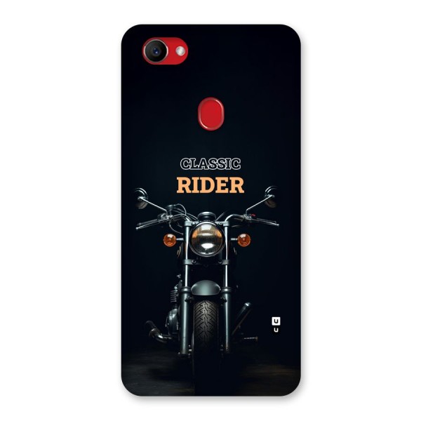 Classic RIder Back Case for Oppo F7