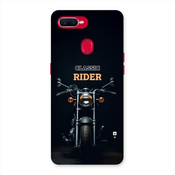 Classic RIder Back Case for Oppo F9 Pro