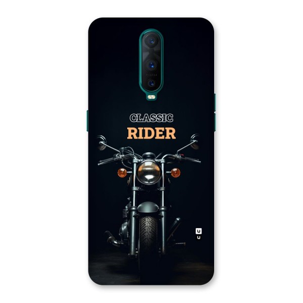 Classic RIder Back Case for Oppo R17 Pro