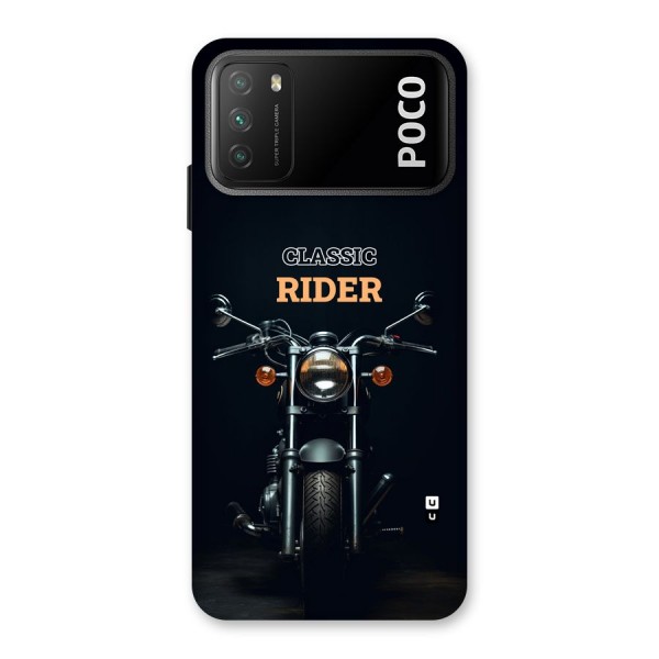 Classic RIder Back Case for Poco M3