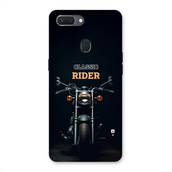 Classic RIder Back Case for Realme 2