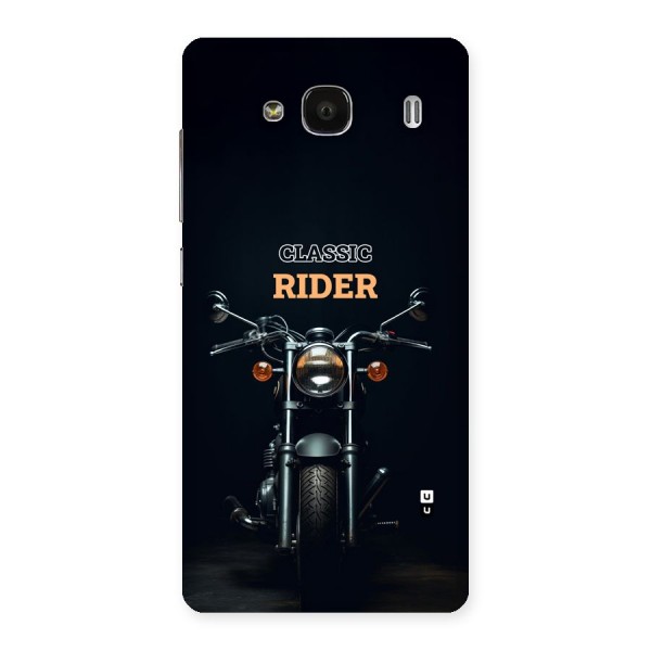 Classic RIder Back Case for Redmi 2