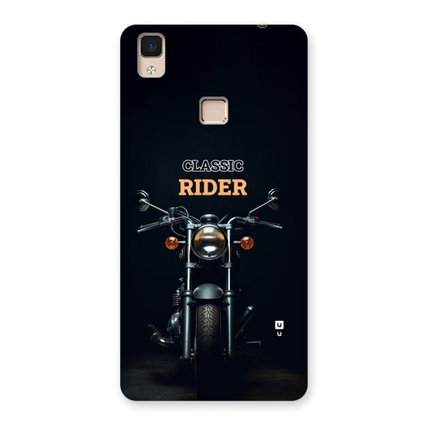 Classic RIder Back Case for V3 Max