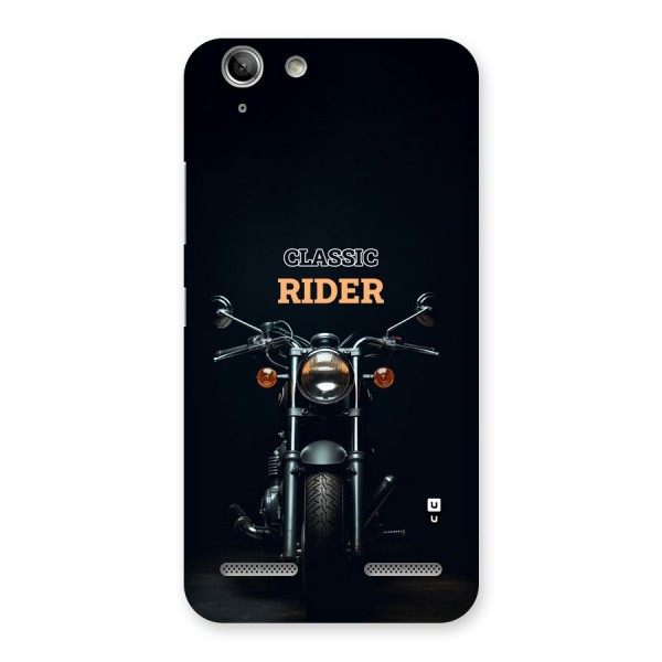 Classic RIder Back Case for Vibe K5