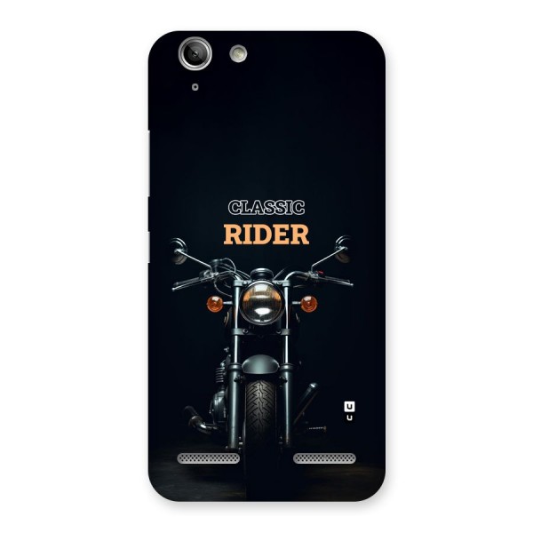 Classic RIder Back Case for Vibe K5 Plus