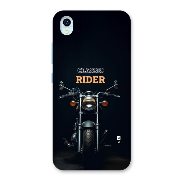 Classic RIder Back Case for Vivo Y1s