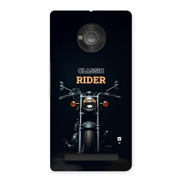 Classic RIder Back Case for Yuphoria