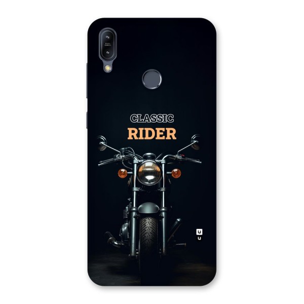 Classic RIder Back Case for Zenfone Max M2