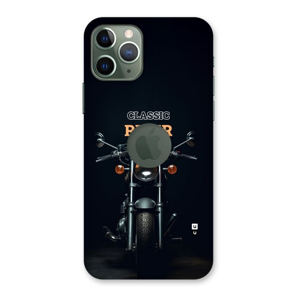 Classic RIder Back Case for iPhone 11 Pro Logo Cut