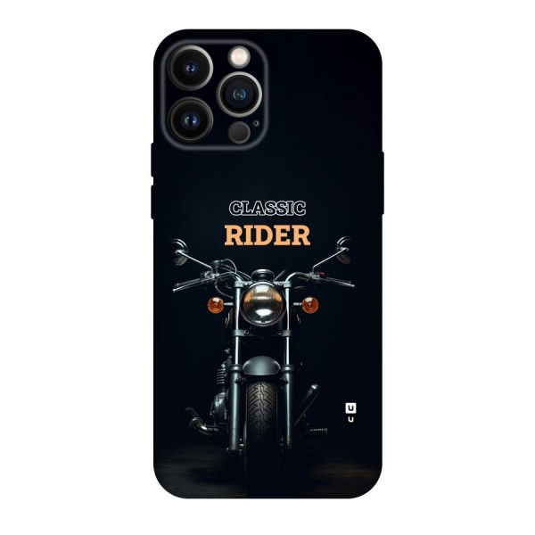 Classic RIder Back Case for iPhone 13 Pro Max