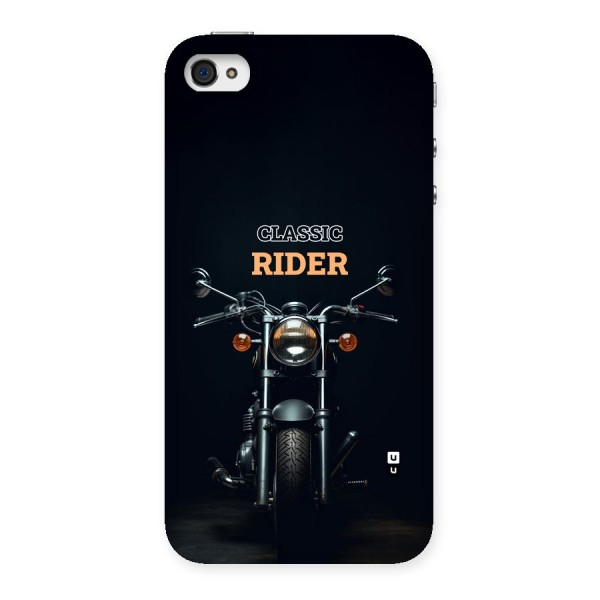 Classic RIder Back Case for iPhone 4 4s