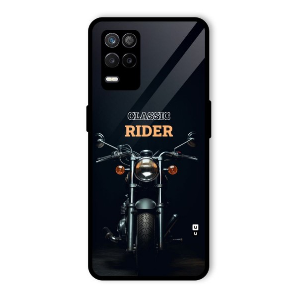 Classic RIder Glass Back Case for Realme 9 5G