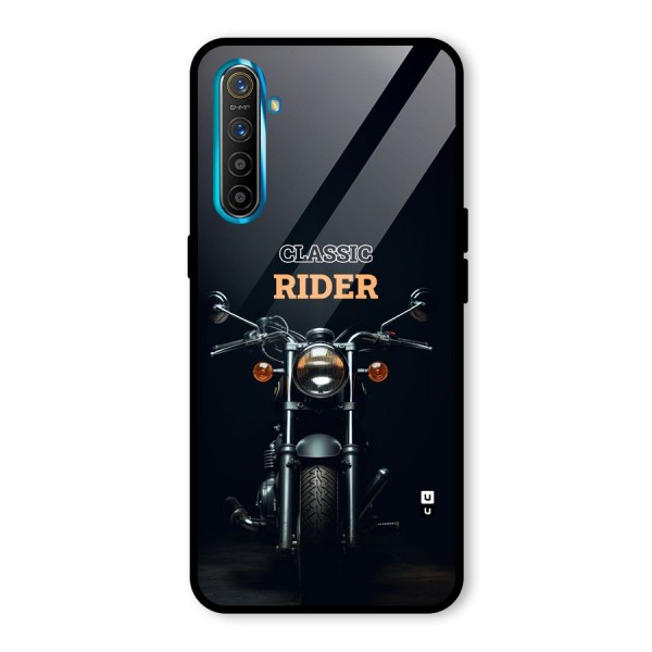 Classic RIder Glass Back Case for Realme X2