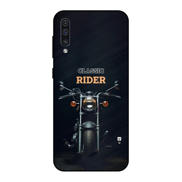 Classic RIder Metal Back Case for Galaxy A30s