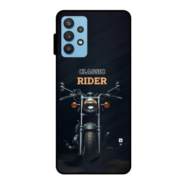 Classic RIder Metal Back Case for Galaxy M32 5G