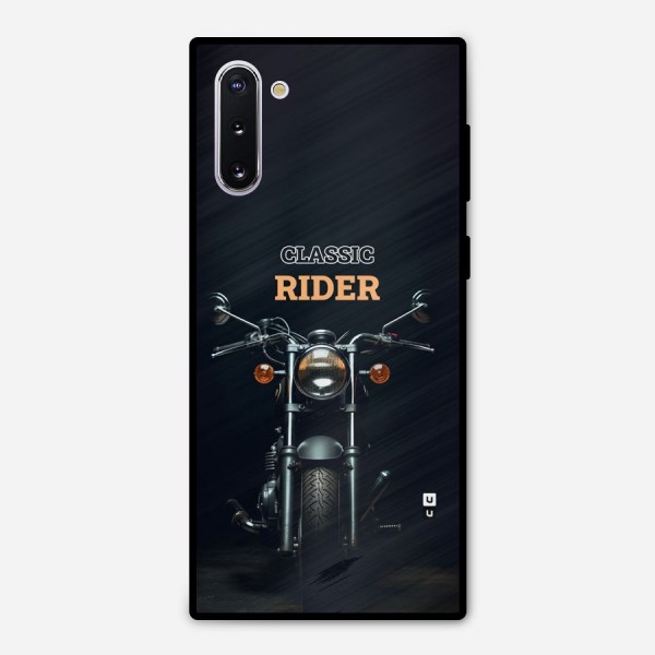 Classic RIder Metal Back Case for Galaxy Note 10