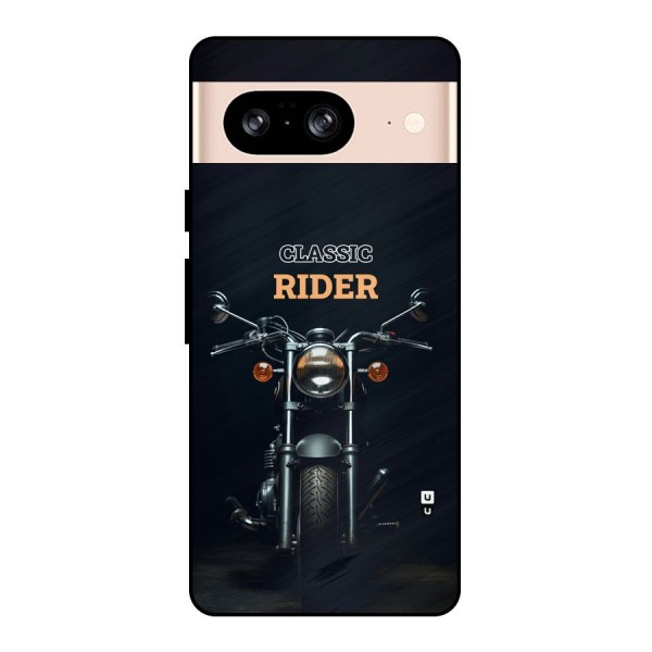 Classic RIder Metal Back Case for Google Pixel 8
