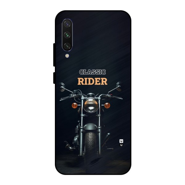Classic RIder Metal Back Case for Mi A3