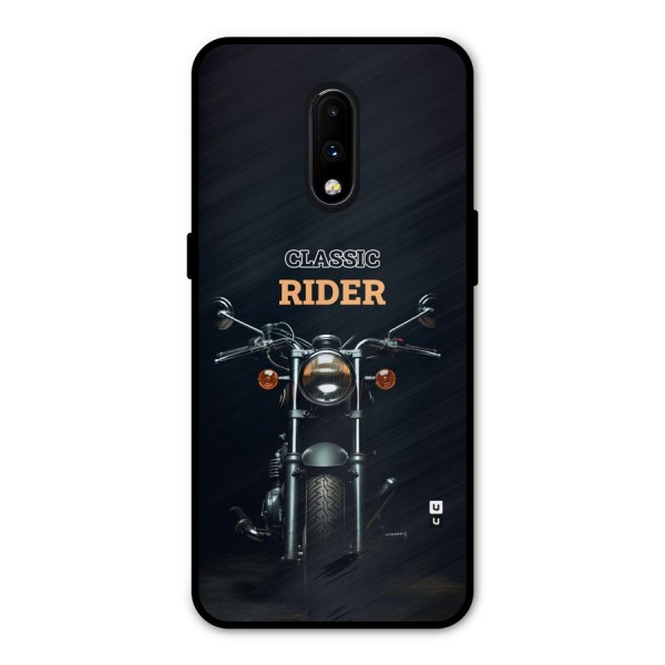 Classic RIder Metal Back Case for OnePlus 7