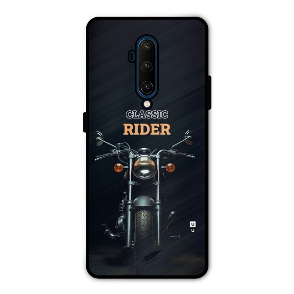 Classic RIder Metal Back Case for OnePlus 7T Pro