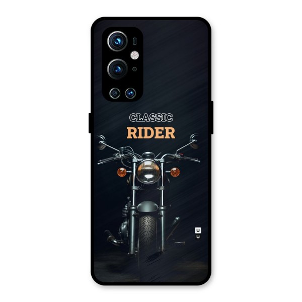 Classic RIder Metal Back Case for OnePlus 9 Pro