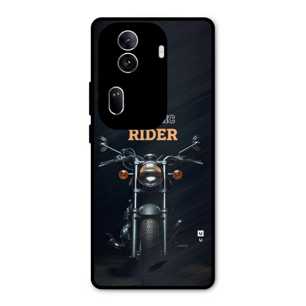 Classic RIder Metal Back Case for Oppo Reno11 Pro 5G
