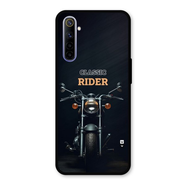 Classic RIder Metal Back Case for Realme 6i
