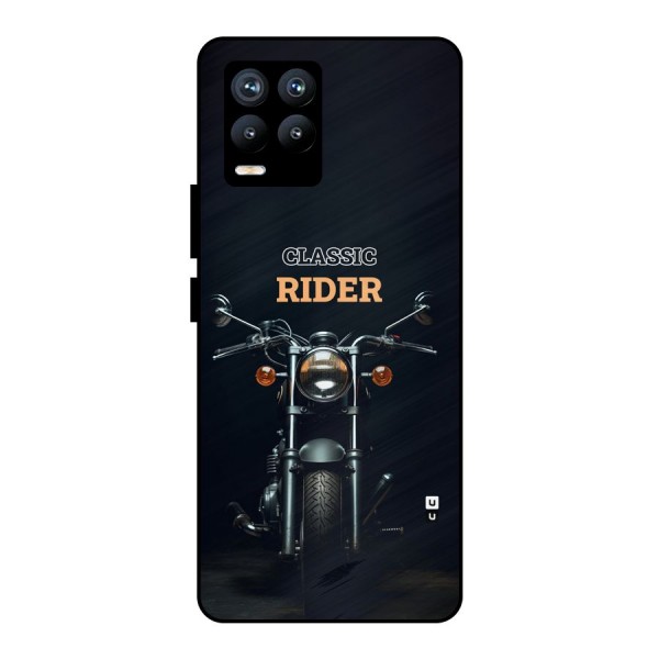 Classic RIder Metal Back Case for Realme 8