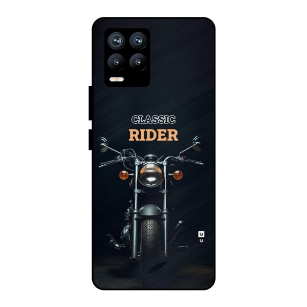 Classic RIder Metal Back Case for Realme 8 Pro