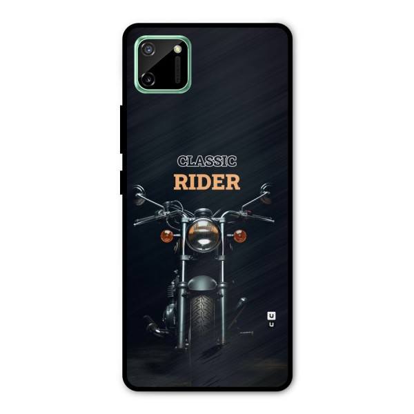 Classic RIder Metal Back Case for Realme C11