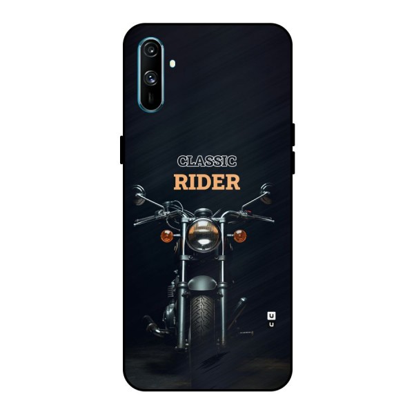 Classic RIder Metal Back Case for Realme C3
