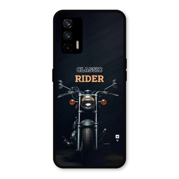 Classic RIder Metal Back Case for Realme GT 5G