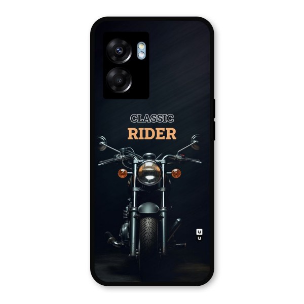 Classic RIder Metal Back Case for Realme Narzo 50 5G