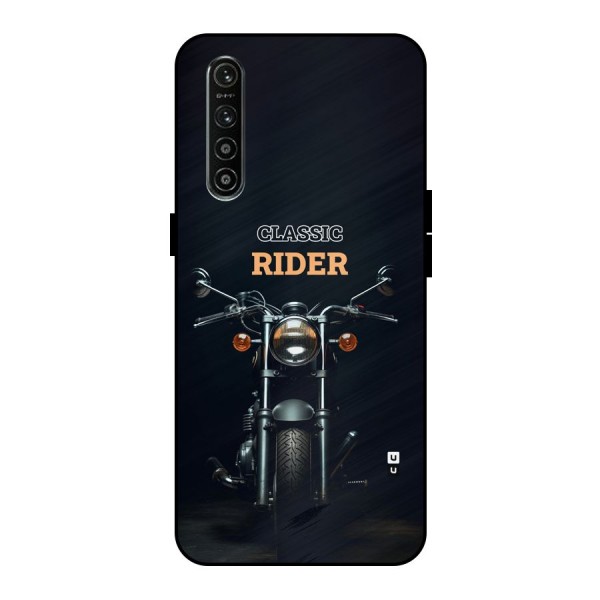 Classic RIder Metal Back Case for Realme XT