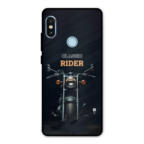 Classic RIder Metal Back Case for Redmi Note 5 Pro