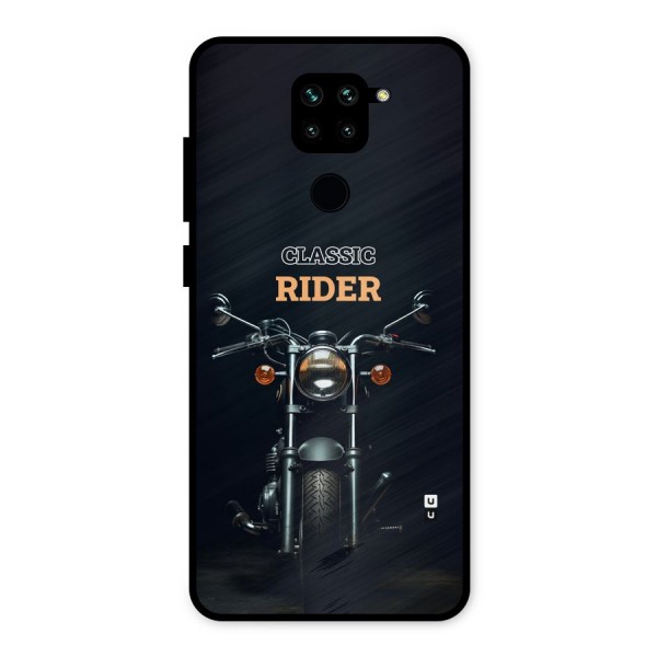 Classic RIder Metal Back Case for Redmi Note 9