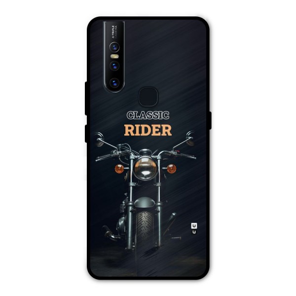 Classic RIder Metal Back Case for Vivo V15