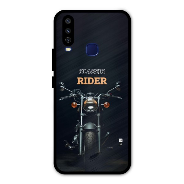 Classic RIder Metal Back Case for Vivo V17