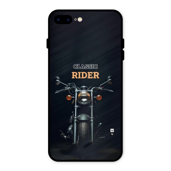 Classic RIder Metal Back Case for iPhone 8 Plus