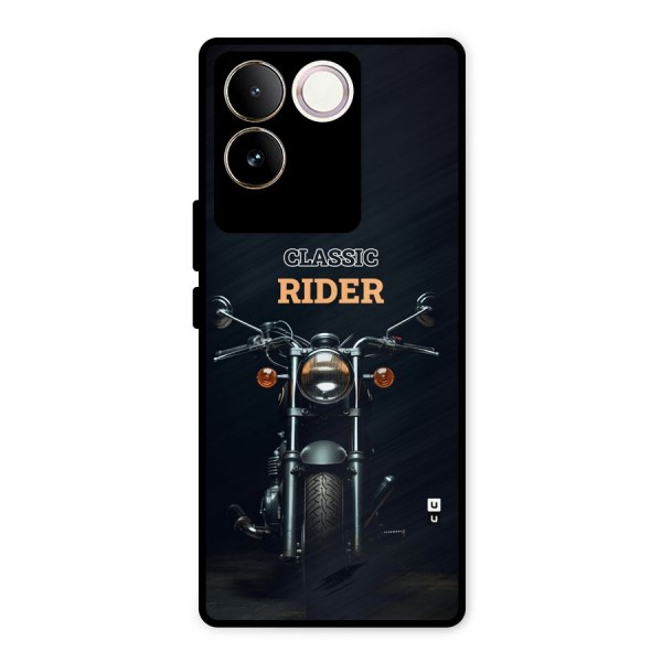 Classic RIder Metal Back Case for iQOO Z7 Pro
