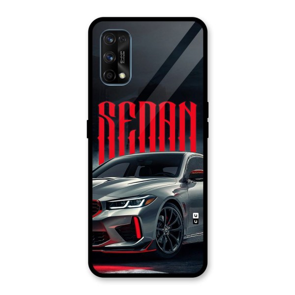 Classic Sedan Glass Back Case for Realme 7 Pro